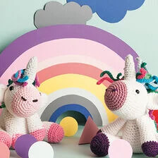X-Unicorno all’uncinetto