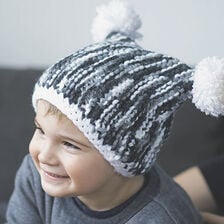X-Berretto per bambini a maglia