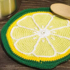 X-Presine all’uncinetto a forma di limone
