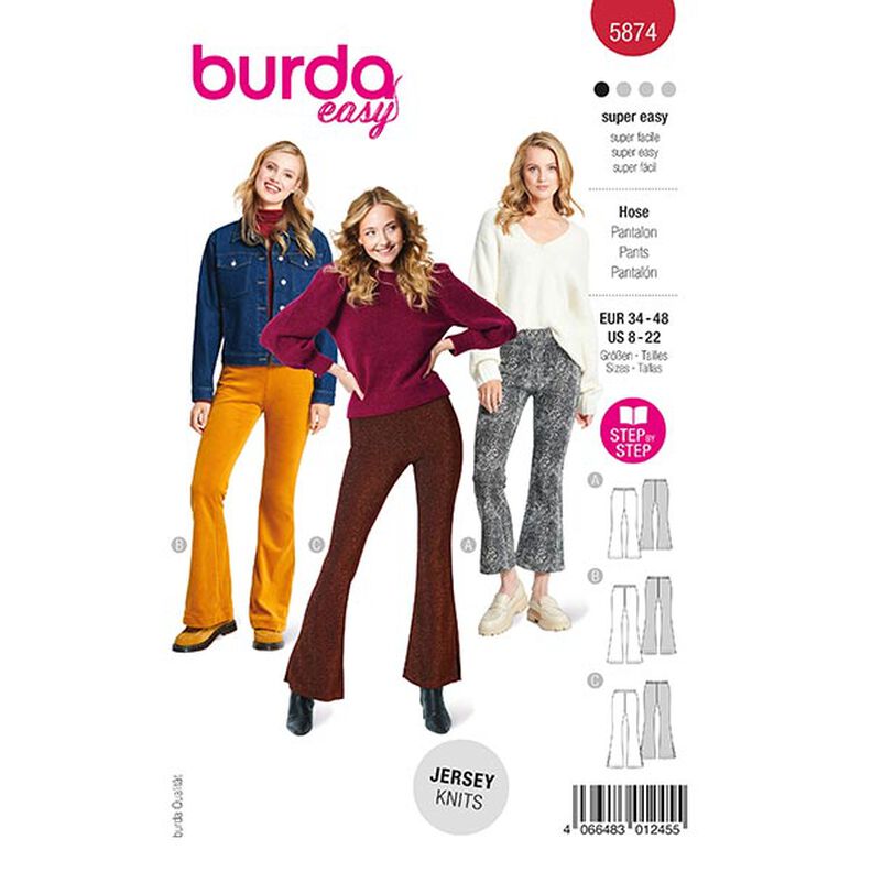 pantalone | Burda 5874 | 34-48,  image number 1