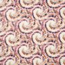 Spirali batik in tessuto di viscosa – crema/marrone,  thumbnail number 1