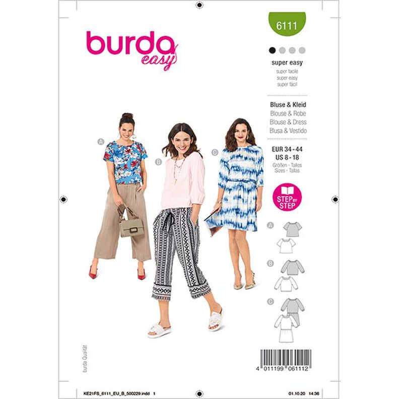 camicetta | Burda 6111 | 34-44,  image number 1