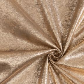 Stretchvelours Metallic – bronzo, 