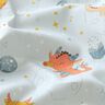 popeline di cotone Razzi nello spazio – azzurro baby,  thumbnail number 2