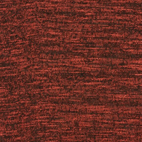 Tessuto in maglia fine mélange – rosso borgogna, 