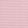 tessuto in cotone Quadro vichy 0,5 cm – rosa anticato/bianco,  thumbnail number 1