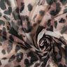 Chiffon con stampa leopardata e righe lurex – beige/nero,  thumbnail number 3