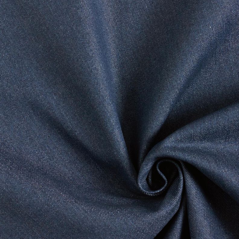 Denim in cotone pesante – blu marino,  image number 1