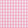 tessuto in cotone Quadro vichy 1 cm – rosa/bianco,  thumbnail number 1