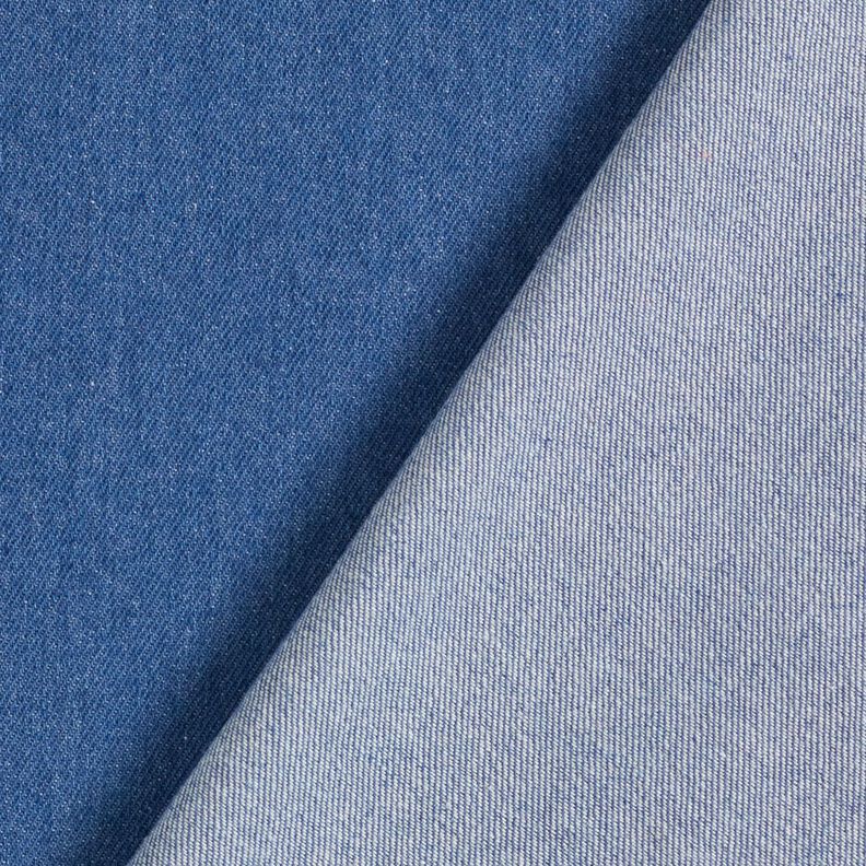 Denim in cotone pesante – colore blu jeans,  image number 3