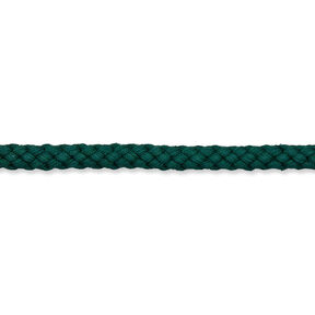 Cordoncino in cotone [Ø 7 mm] – verde scuro, 