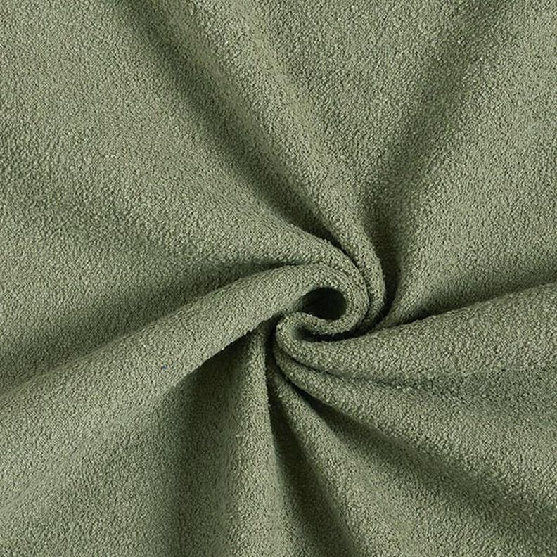 cotone Felpa Terry Fleece – verde oliva,  image number 1