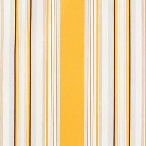 tessuto per tende da sole righe mélange – giallo/grigio chiaro, 