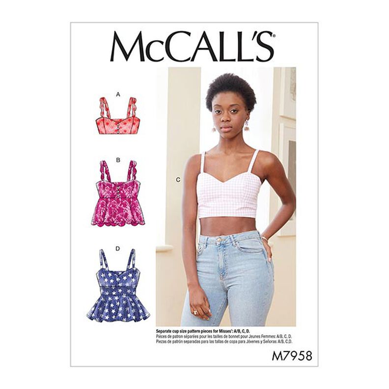 top, McCall‘s 7958 | 32-48,  image number 1