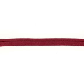 Filetto sbieco Polycotton [10 mm] – rosso Bordeaux, 