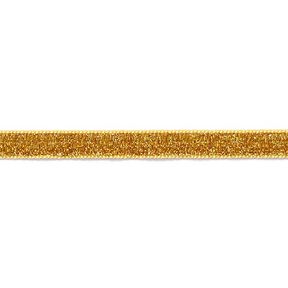 Nastro velluto Metallico [10 mm] – oro effetto metallizzato, 