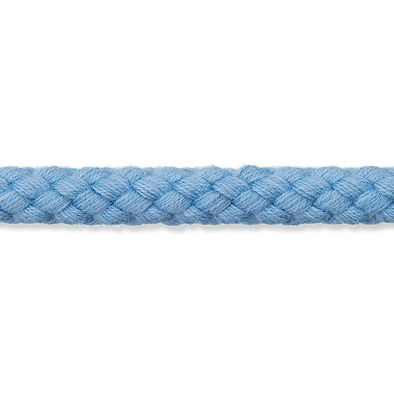 Cordoncino in cotone [Ø 7 mm] – blu jeans chiaro,  image number 1