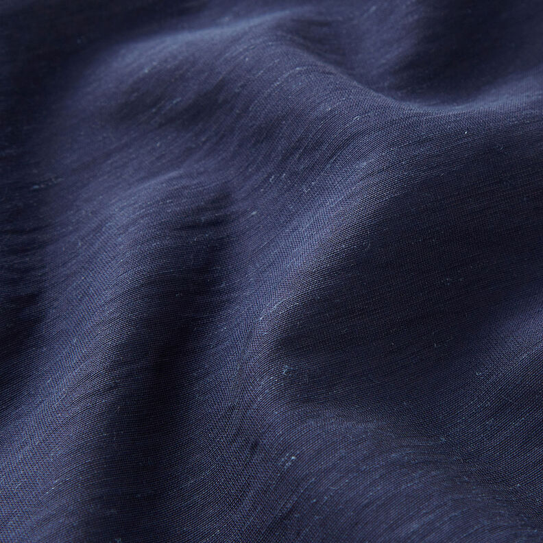 Misto voile-viscosa – blu marino,  image number 2