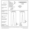 pantalone / jeans / pantaloni 3/4, Burda 6534,  thumbnail number 7