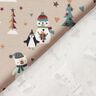 jersey di cotone Pinguino, orso polare e pupazzo di neve – mandorla,  thumbnail number 4