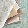 tessuti da esterni tessuti canvas linee di foglie – grigio argento,  thumbnail number 6