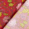 Tessuto di viscosa Fiori paisley – rosso carminio/rosso fuoco,  thumbnail number 4