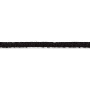 Cordoncino in cotone [Ø 3 mm] – nero, 