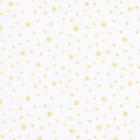 tessuto in cotone cretonne piccole stelle glitter – oro, 