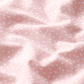 tessuto in cotone cretonne Punti irregolari – rosé, 