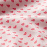 tessuto arredo spinato in cotone, mini cuori – rosa chiaro,  thumbnail number 2