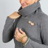 FRAU POLLY - comodo abito felpa con collo alto, Studio Schnittreif | XS - XXL,  thumbnail number 4