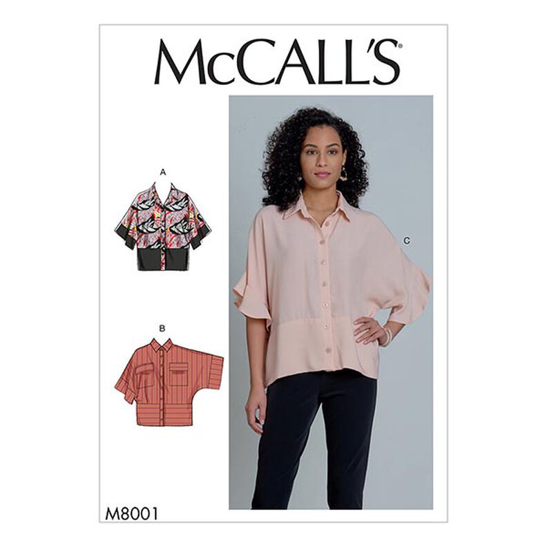 blusa, McCall´s 8001| 42-50,  image number 1