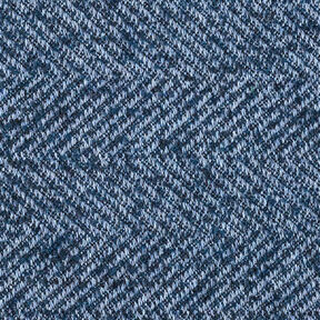 Tessuto per cappotto in tessuto misto lana zigzag – blu marino, 