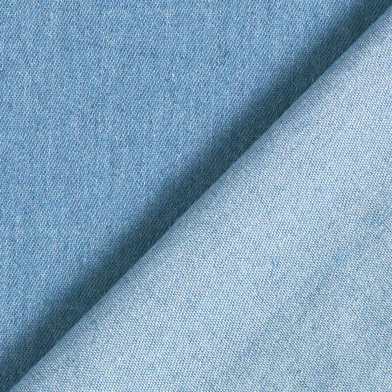 Leggero denim stretch riciclato – blu brillante,  image number 4