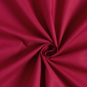 tessuto in cotone cretonne tinta unita – rosso carminio, 