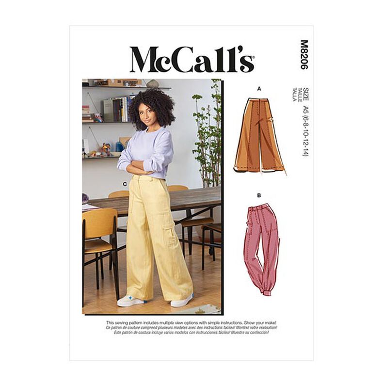 pantalone, McCall´s 8206 | 32-40,  image number 1