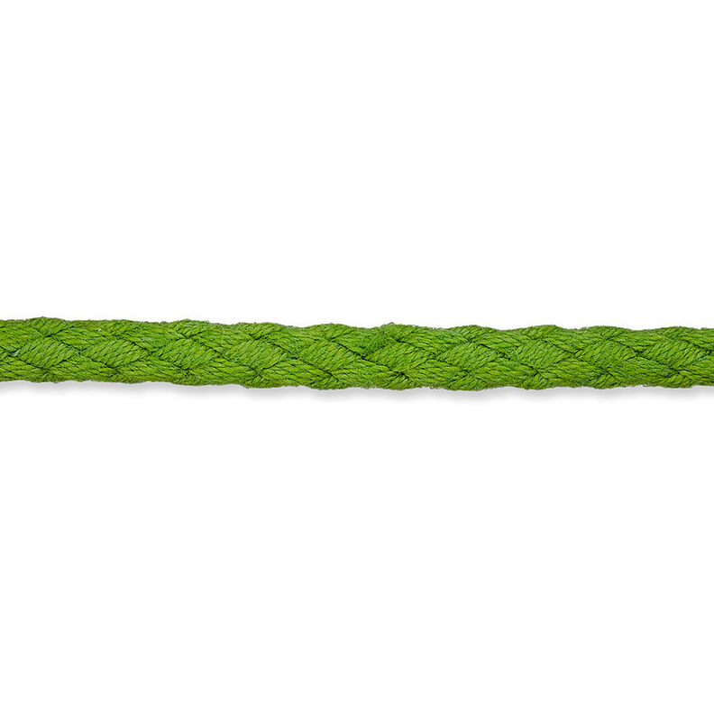 Cordoncino in cotone [Ø 5 mm] – verde oliva chiaro,  image number 1