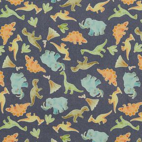 softshell Piccoli dinosauri stampa digitale – antracite, 