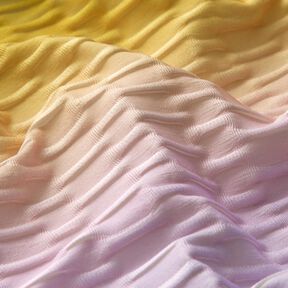 Maglia sportiva struttura a colore sfumato – violetto pastello/albicocca, 