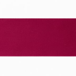 Nastro in satin [50 mm] – rosso Bordeaux, 
