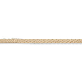 Cordoncino in cotone [Ø 5 mm] – beige chiaro, 