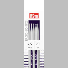2,5 | 20 cm Ferri da calza Ergonomics | Prym, 