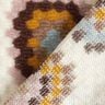 Tessuto in maglia per cappotto misto lana patchwork, colore bianco – bianco/beige,  thumbnail number 5