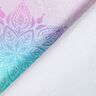 jersey di cotone Arcobaleno mandala | Glitzerpüppi – blu ghiaccio/mix di colori,  thumbnail number 4