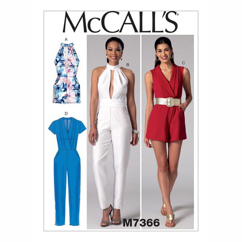 jumpsuit|cintura, McCalls | 40 - 48,  image number 1