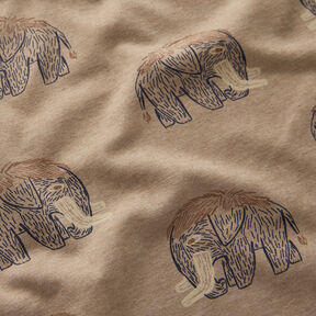 jersey di cotone Mammut – marrone chiaro, 
