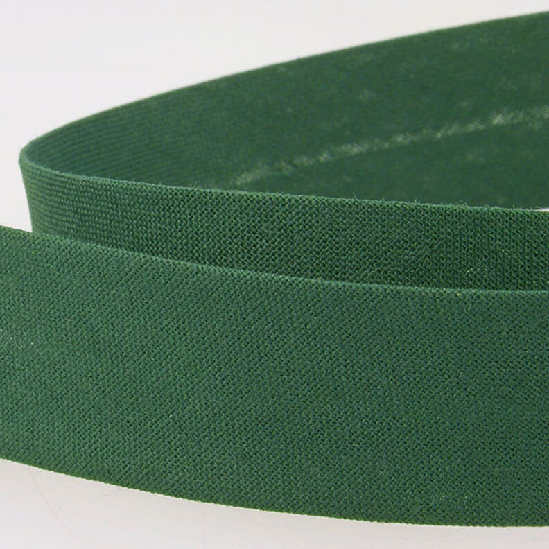 Nastro in sbieco Polycotton [20 mm] – verde scuro,  image number 2