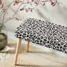 tessuto arredo Jacquard Motivo leopardato – avorio/nero,  thumbnail number 6