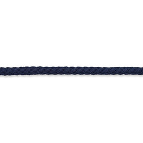 Cordoncino in cotone [Ø 5 mm] – blu marino, 