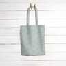 cotone rivestito Mini foglie astratte – menta chiaro/bianco,  thumbnail number 8